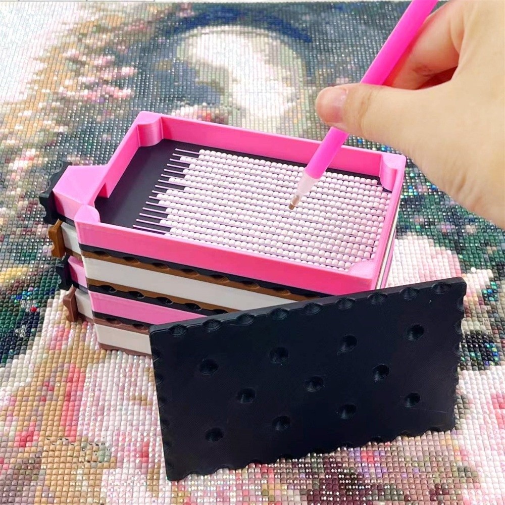 Resin Art Case - Perlengkapan Kerajinan DIY Diamond Painting Tray