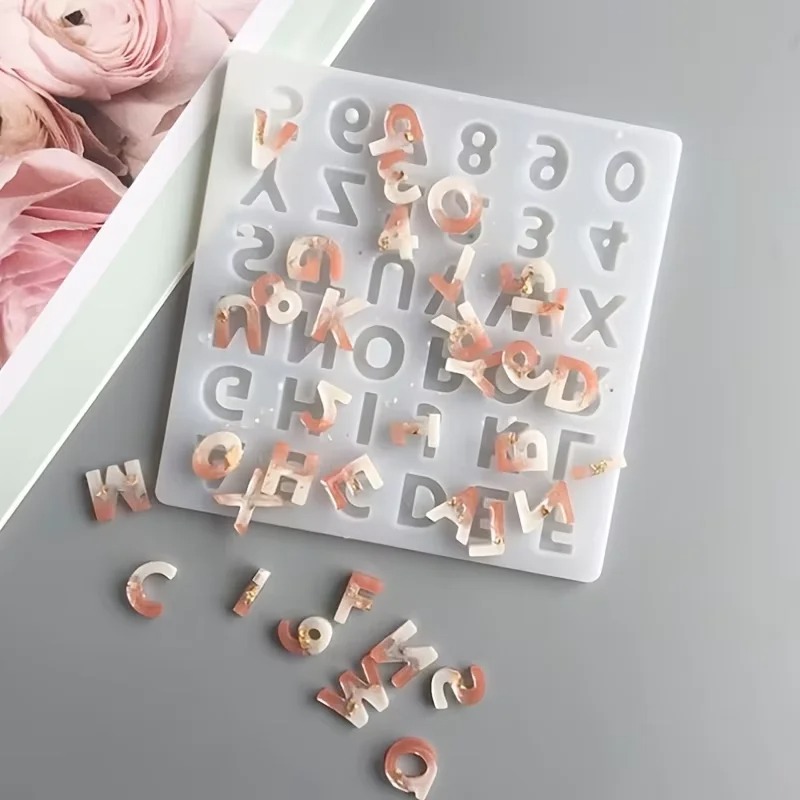 Cetakan Silikon Resin Huruf Ka - Resin Art Alphabet ulasan dan harga