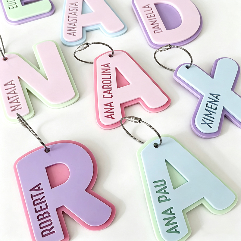 Gantungan Kunci Nama Berongga  - Resin Art Alphabet ulasan dan harga